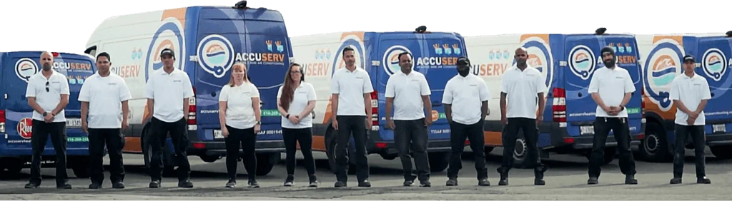 Work shared by AccuServ Heating and Air Conditioning