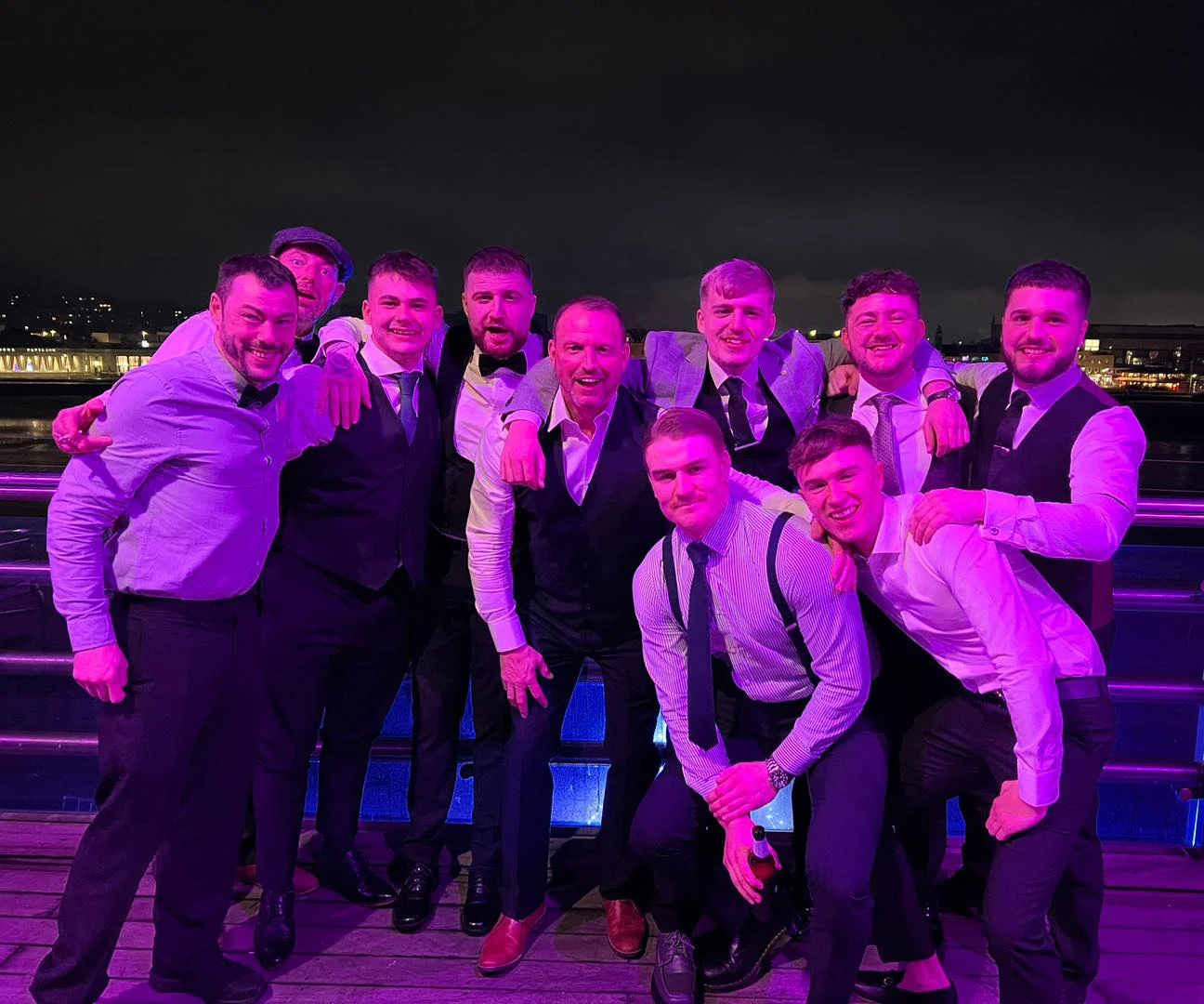 Bristol Air Conditioning team at their Christmas gathering