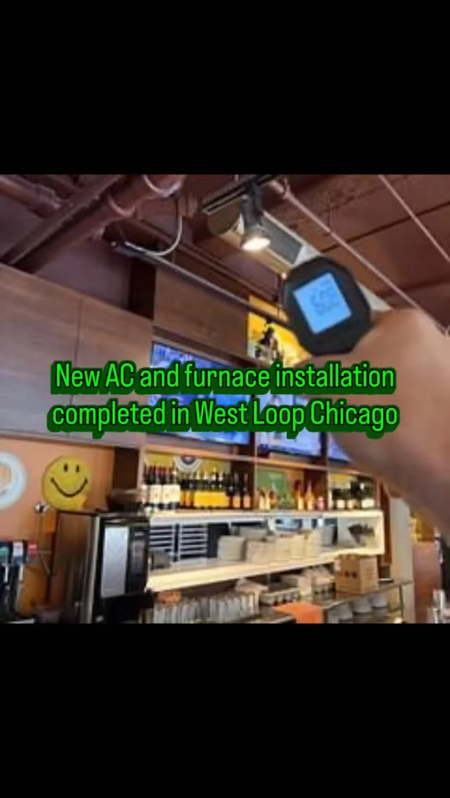 Global HVAC installation in West Loop Chicago (Instagram video still)