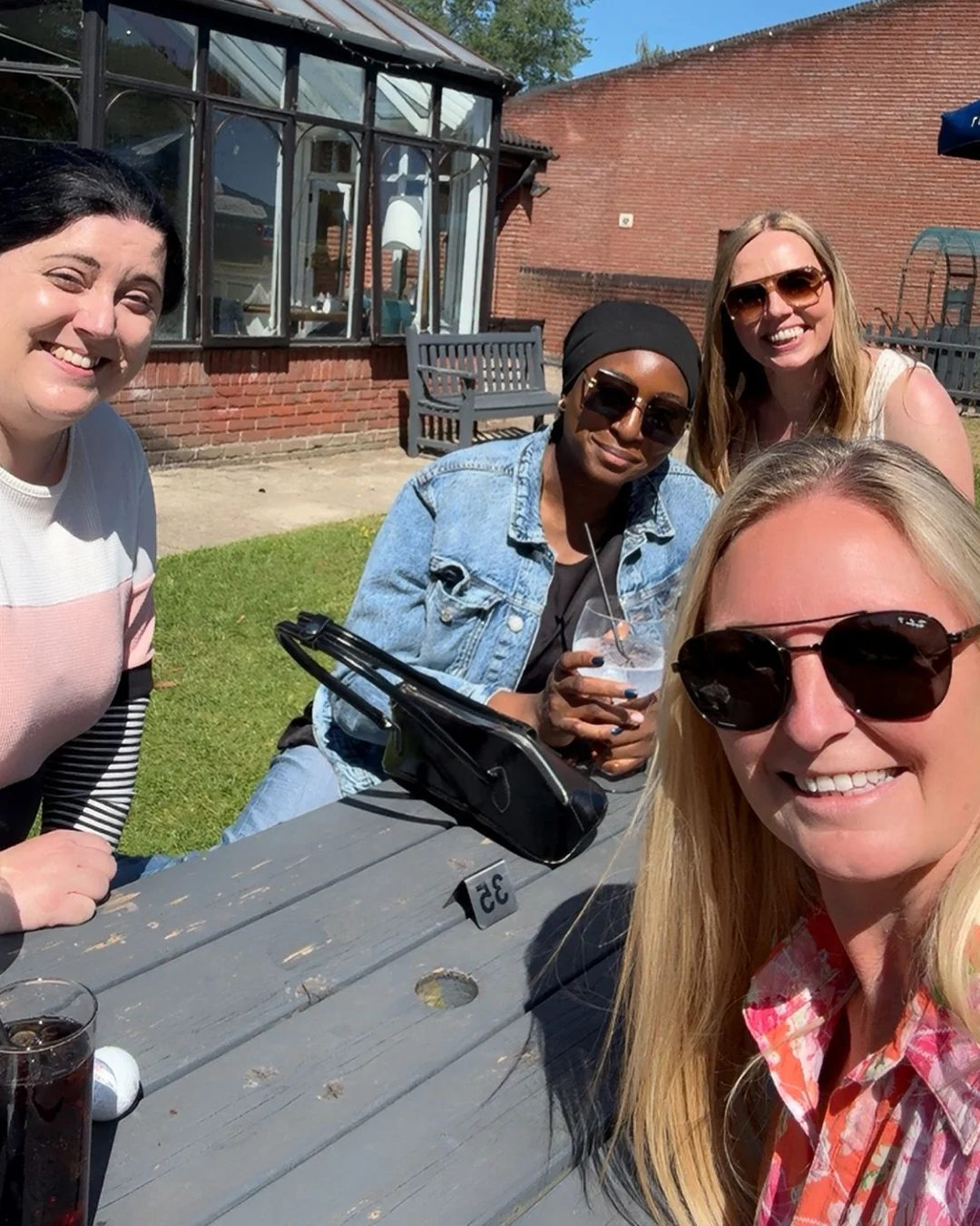 Midland Air Conditioning staff at a team away day