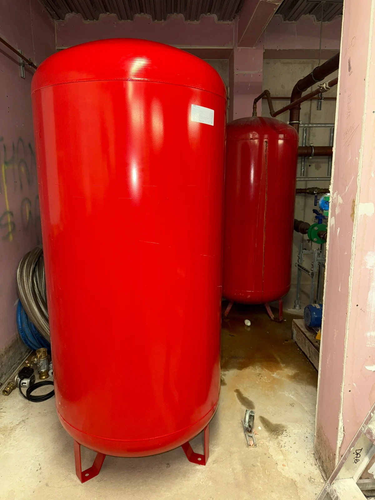 Expansion-vessel upgrade in Liverpool city centre.