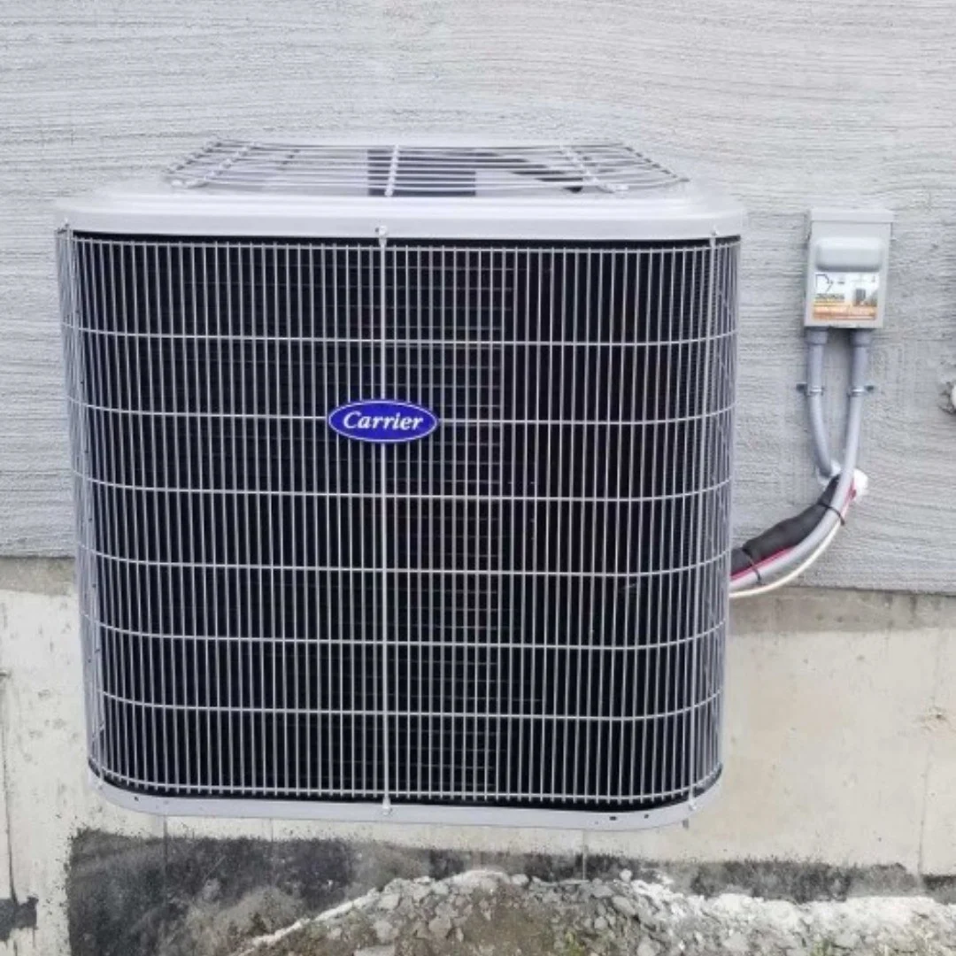 Provincial Carrier outdoor air-conditioning installation.