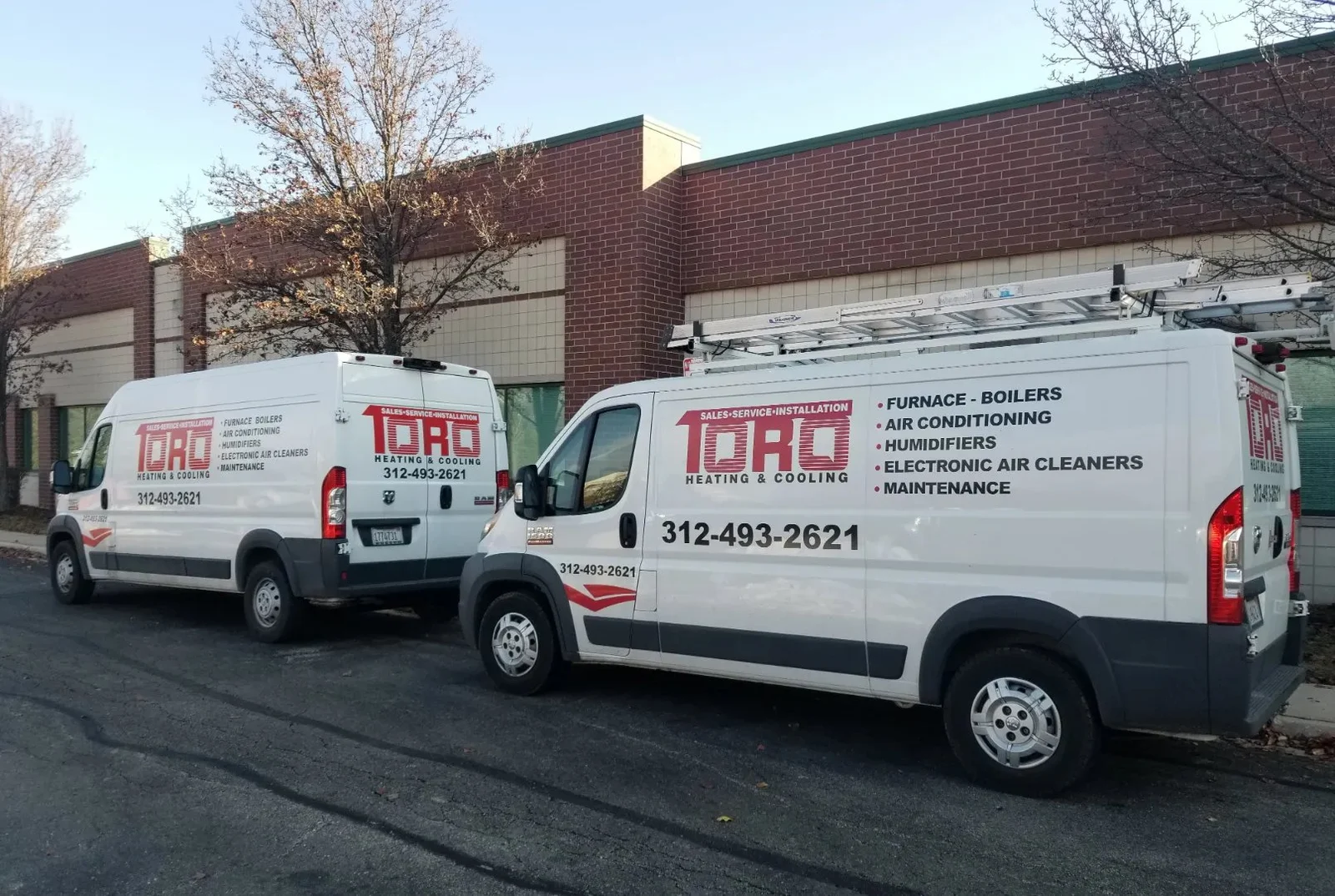 Work shared by Toro Heating & Cooling